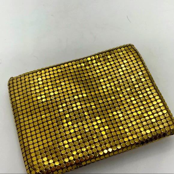 Whiting & Davis Handbags - Beautiful Gold Vintage Wallet